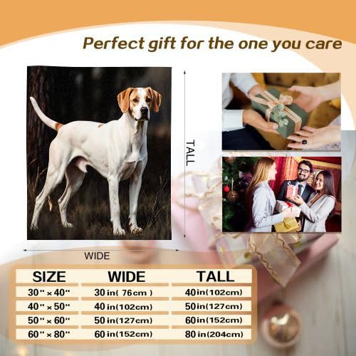 Couverture Polaire 240 x 260 Animaux Chiens, Couverture Polaire Grande Taille 240x260 cm | Usage Multiple comme Couette d'Appoint, Assure Une Protection Contre Le Froid B283