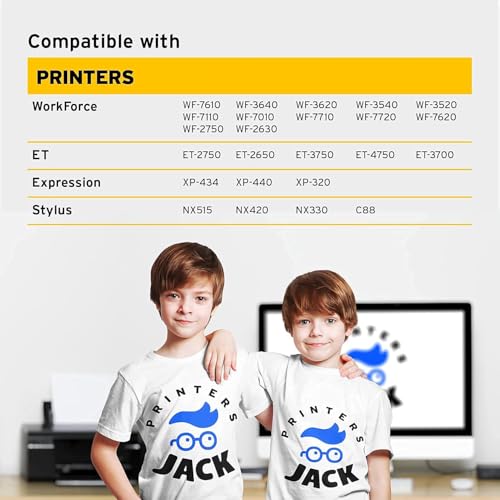 Image of Printers Jack 580ML Sublimation Ink Refilled Bottlescompatible for ET2400 ET2720 ET2760 ET2750 ET4800 ET-2800 ET-2803 ET-2850 Inkjet Printers Heat Press Transfer on Mugs T-Shirts