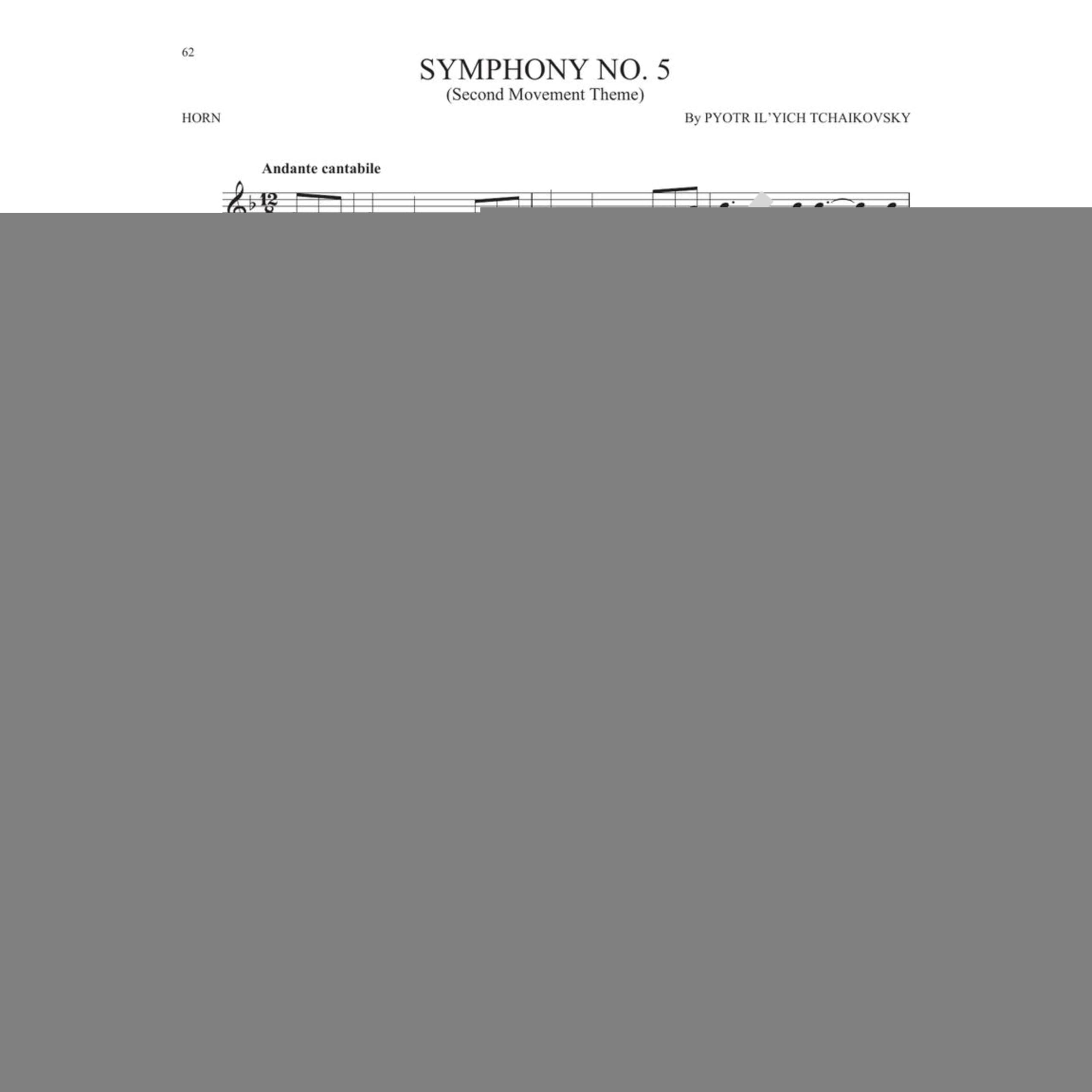 First 50 Songs You Should Play on the Horn: A Must-Have Collection of Well-Known Songs, Including Many Horn Features! - Image 6
