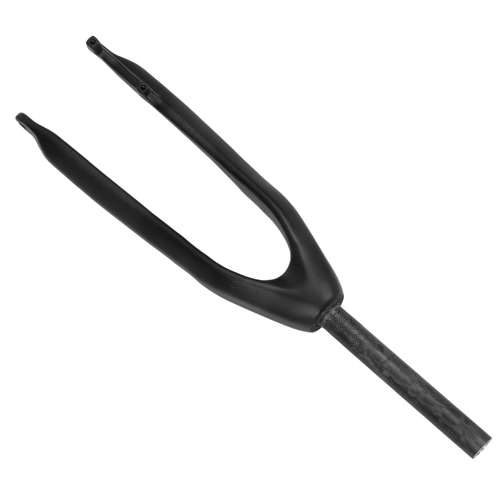 Qcwwy Forcella per Mountain Bike Rigida Assorbimento degli Urti Fibra di Carbonio Bella Forcella per Bici 24 Pollici per Accessori Bici (3K Opaco)