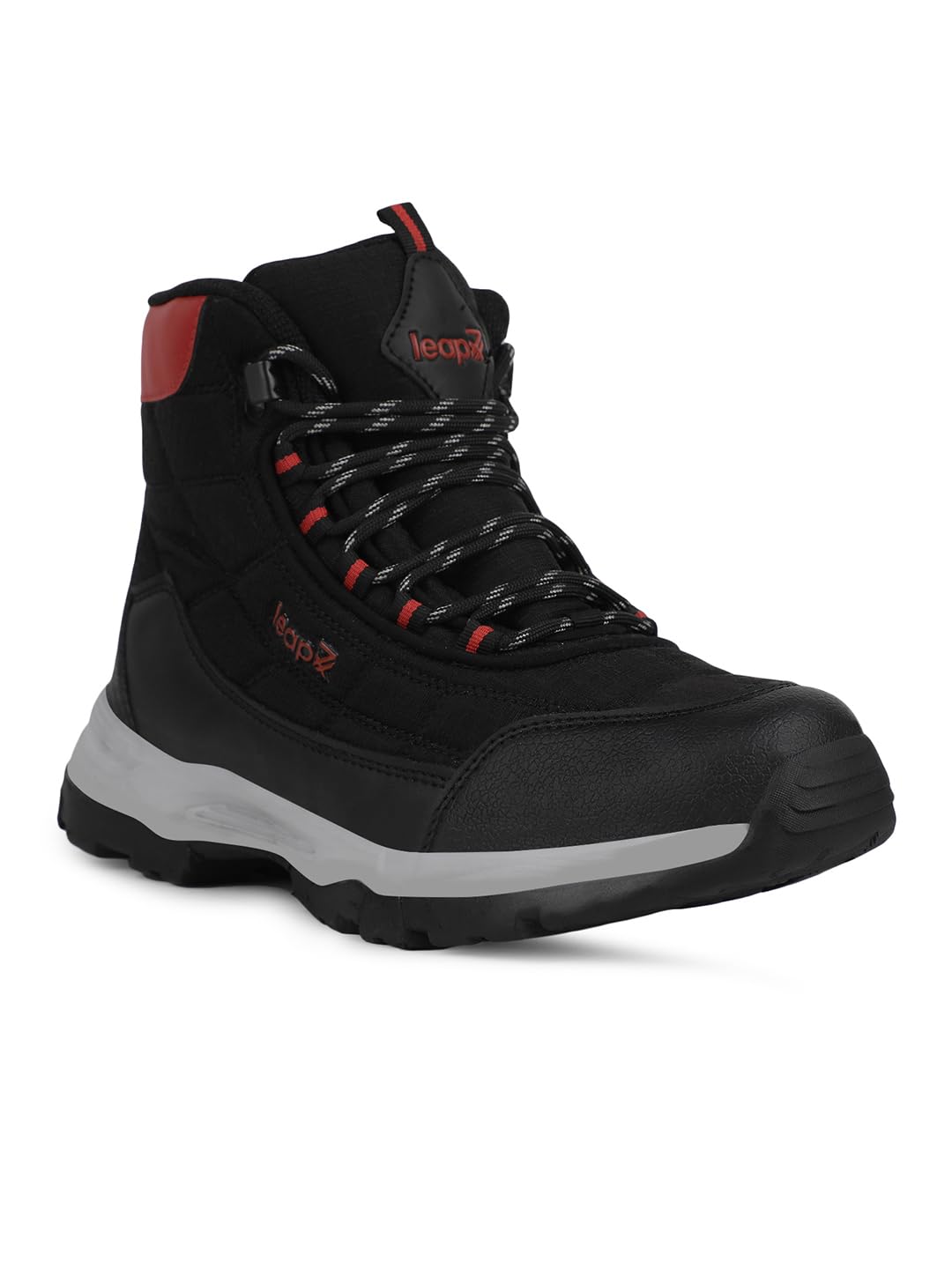 liberty Leap7x Vertical Sports Lacing High Ankle Trekking Shoes for Men with Canvas Upper| Suitable for Walking, Outdoor | EVA Sole - Memory Foam Insole | Stylish, Comfortable & Durable-picture-40