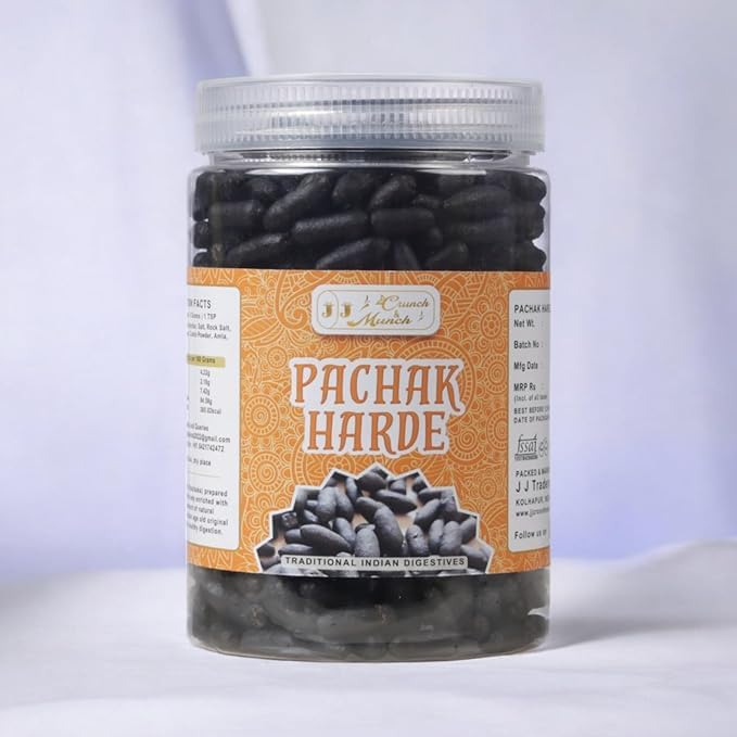J J Crunch N Munch Desi Churan Digestive Combo Pack | Pudina Goli, Jeera Goli, Anardana, Pachak Harde, Aam Papad, Pipal Sev | Traditional Ayurvedic Snacks for Digestion & Wellness 2