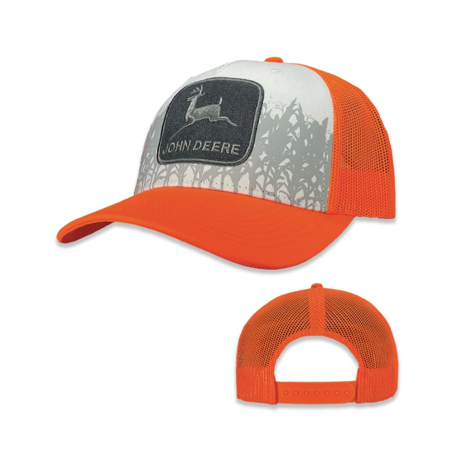 John Deere Baseball Cap Trucker Hat Printed Corn Trucker Hat Bz