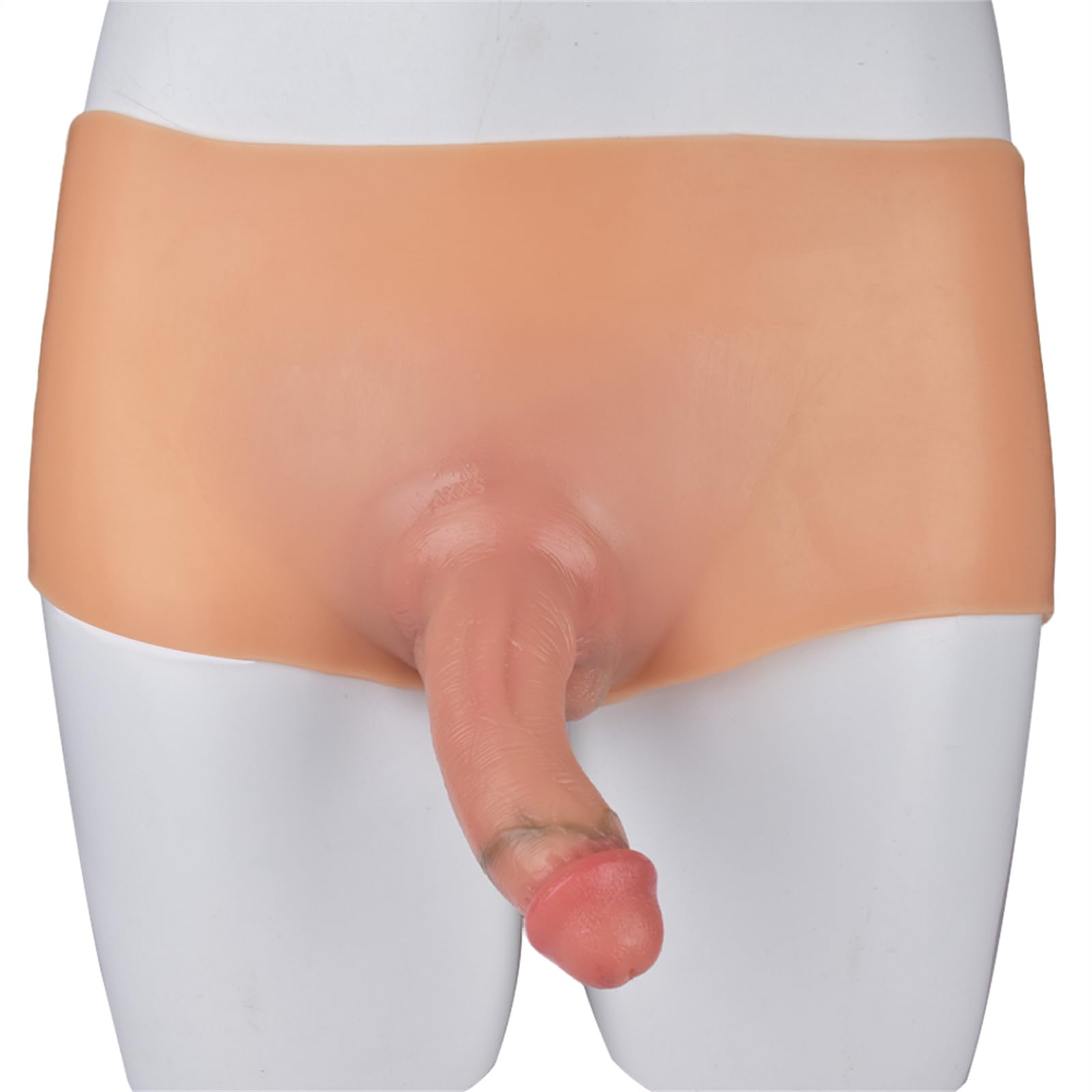 Solido Strap-On Fallo Super Fit Strap-On Dildo Silicone Mutandine in un Pezzo, Strap-On ad Alta Elasticità Strap-On Invisibile Dildo Anale SM Giocattolo Sessuale per Coppie
