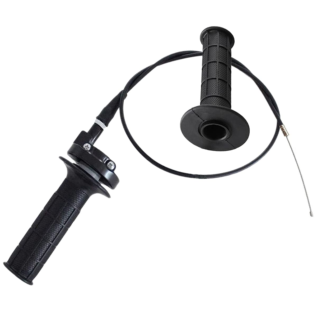 ◆ まっちゃん CDZ Motosiklet 7/8 inç 22 mm Bükümlü Gaz Kolu Tutamakları ve 51