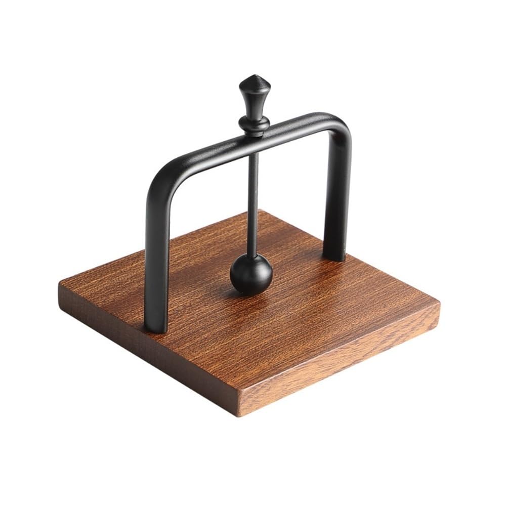 PaperTowel Holder, Solid Wood Paper Towel Holder for Kitchen Countertop - Napkin & Tissue Organizer