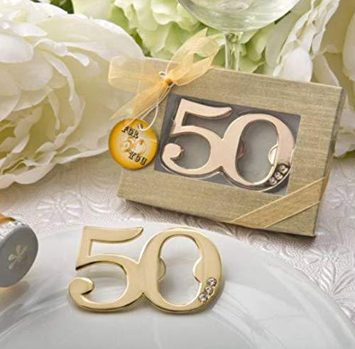 Regalos para invitados bodas de oro ABRIDORES 10 unidades PERSONALIZADAS detalles 50 aniversario