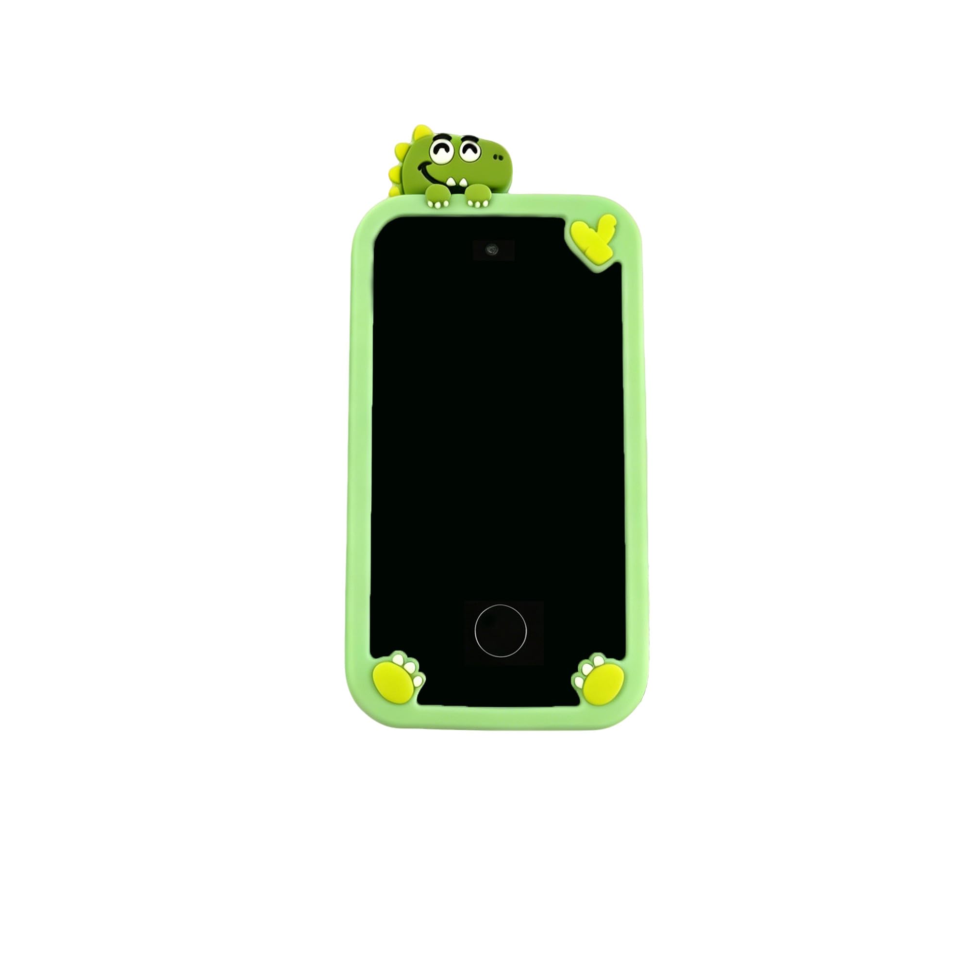Kids Smart Toy Phone Full-Cover Soft Silicone Case Toddler Learning Play