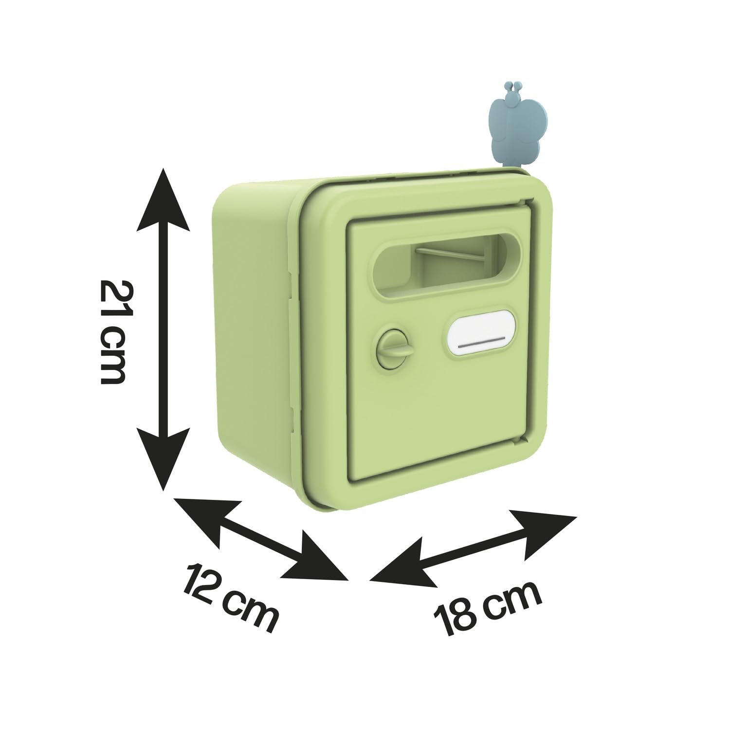 Smoby Life - Boite aux Lettres - Accessoire Maisons - Colis, Carte, Invitation, enveloppe Inclus - Matière Recyclée - A Partir de 2 Ans - Fabrication Française