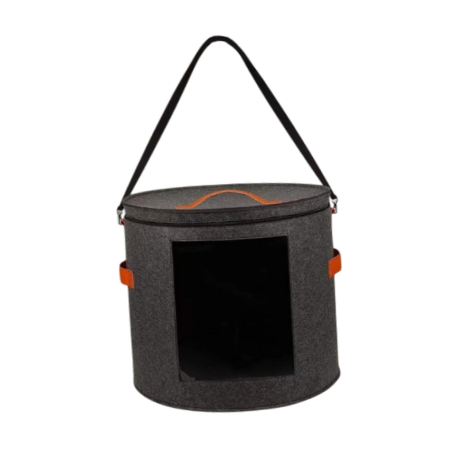 Caja para Sombreros de Mujer con Tapa, Estuche para Guardar Boinas en O en Casa.
