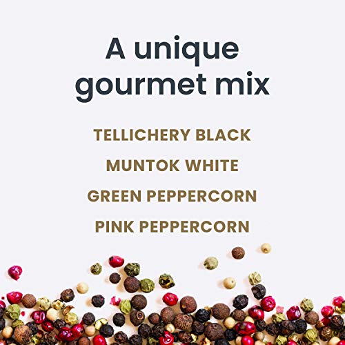 Olde Thompson 9.75-Ounce Pepper Supreme Whole Peppercorns, 10, DESIGN 1