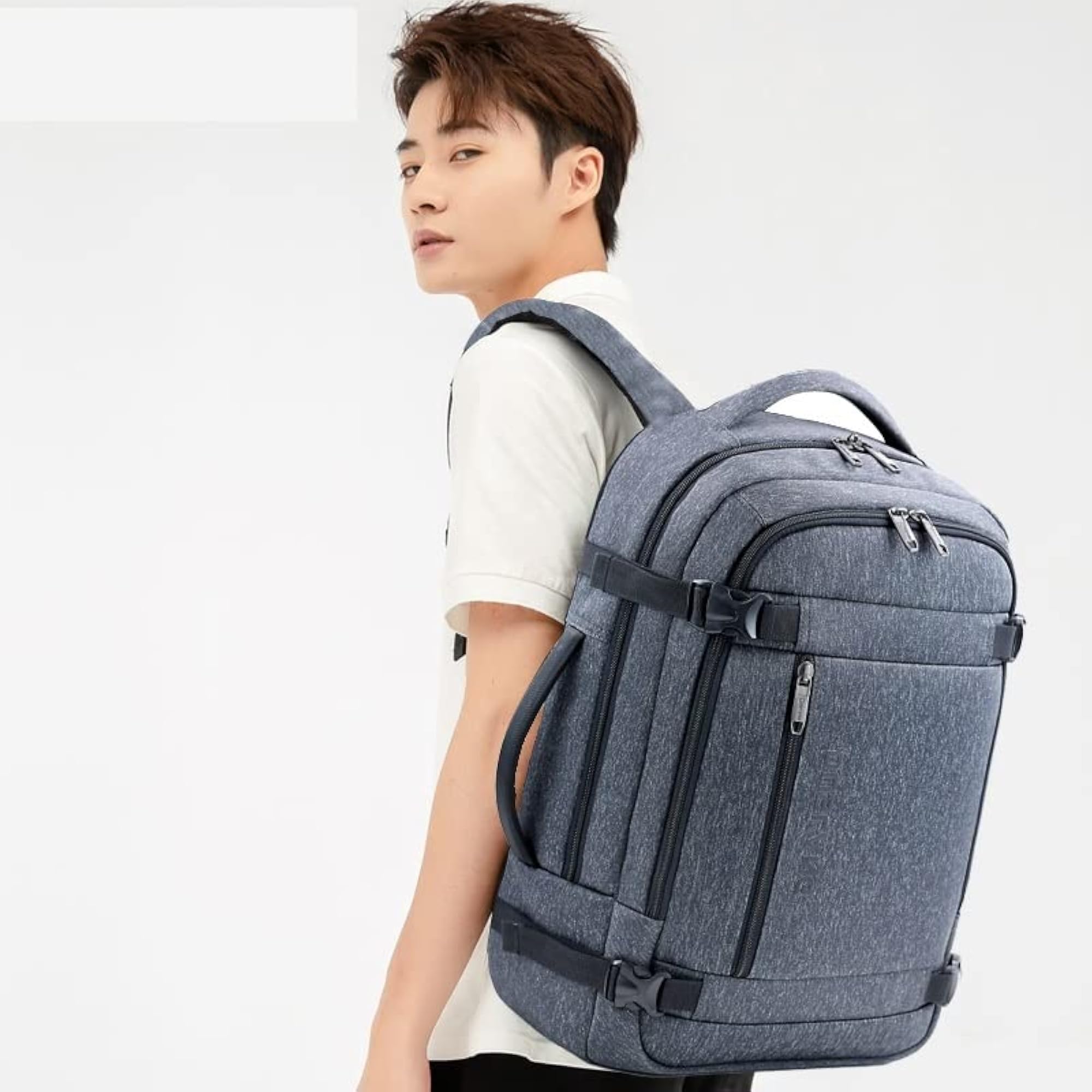 Men's Waterproof Travel Laptop Backpack, Stylish & Functional