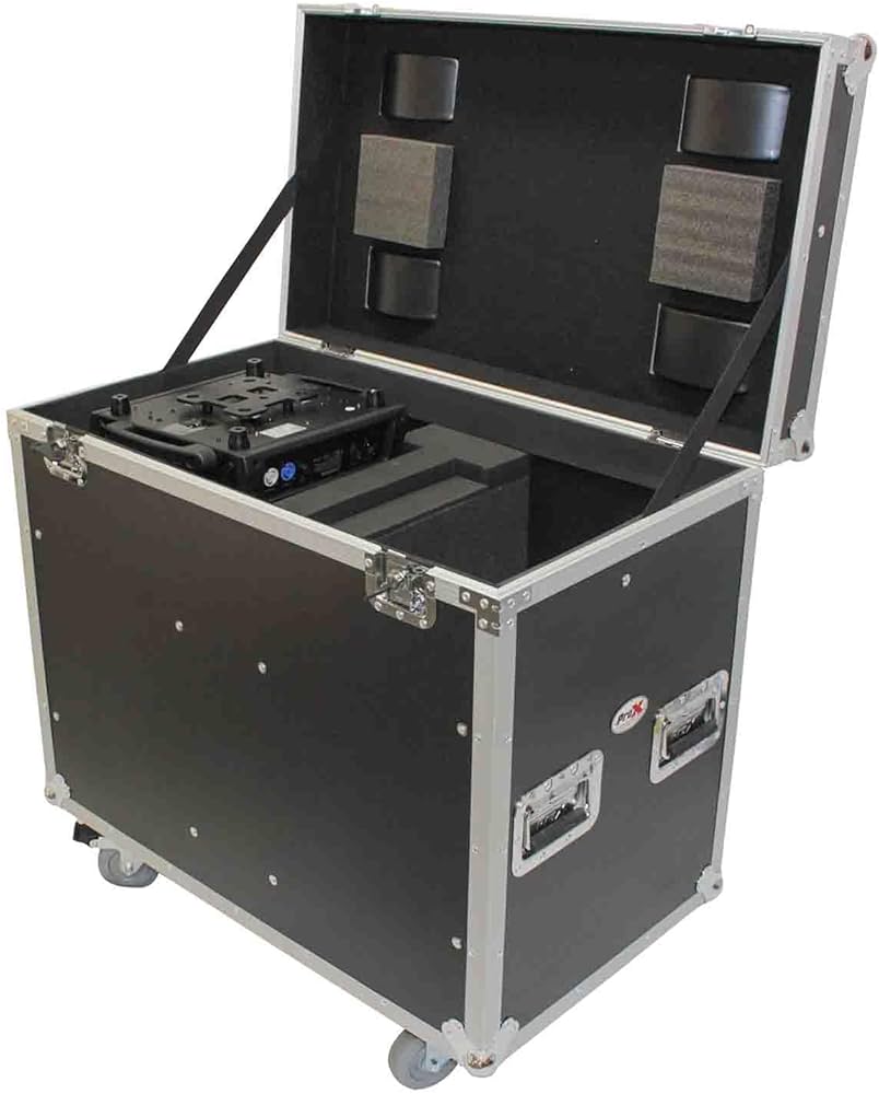 Amazon.com: ProX XS-MH250X2W MK2 Flight Case for Two 250 Style 5R