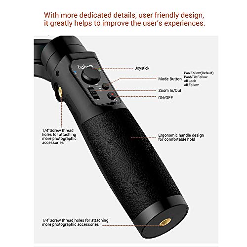 Gimbal Isteady Multi Estabilizador Hohem Para Celular Câmera