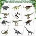 Imagen de LUKIUP Juego de 12 Juguetes de Dinosaurios