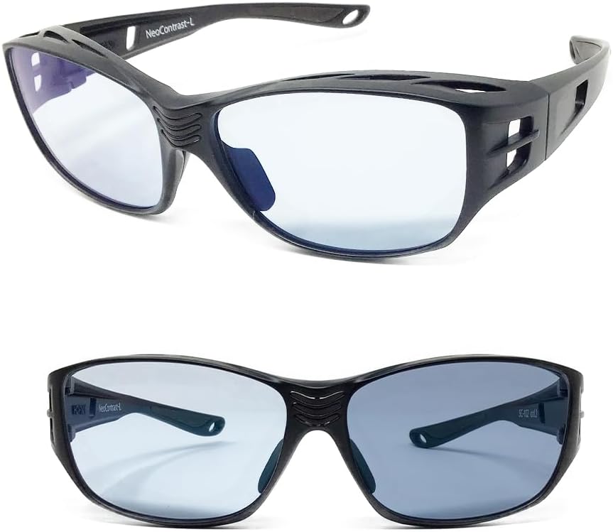 ネオコントラスト] 調光サングラス オーバーグラス 夜間 運転 UVカット