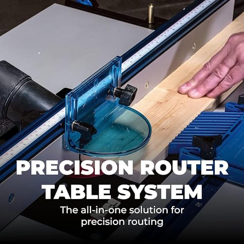 Image of Kreg PRS1045 Precision Router Table System - Self-Squaring Fence System - Sits on Precision Router Table Top - Carpentry Tools & Accessories