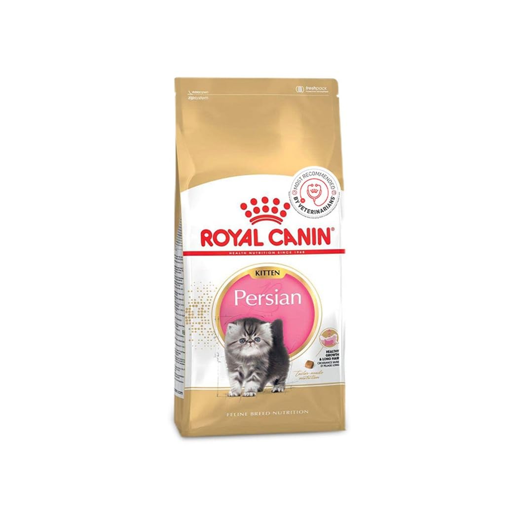 Persian Kitten Food, Dry Food, Supports Healthy Growth & Long Hair, Digestive Health, and Immunity System, 1 Kg