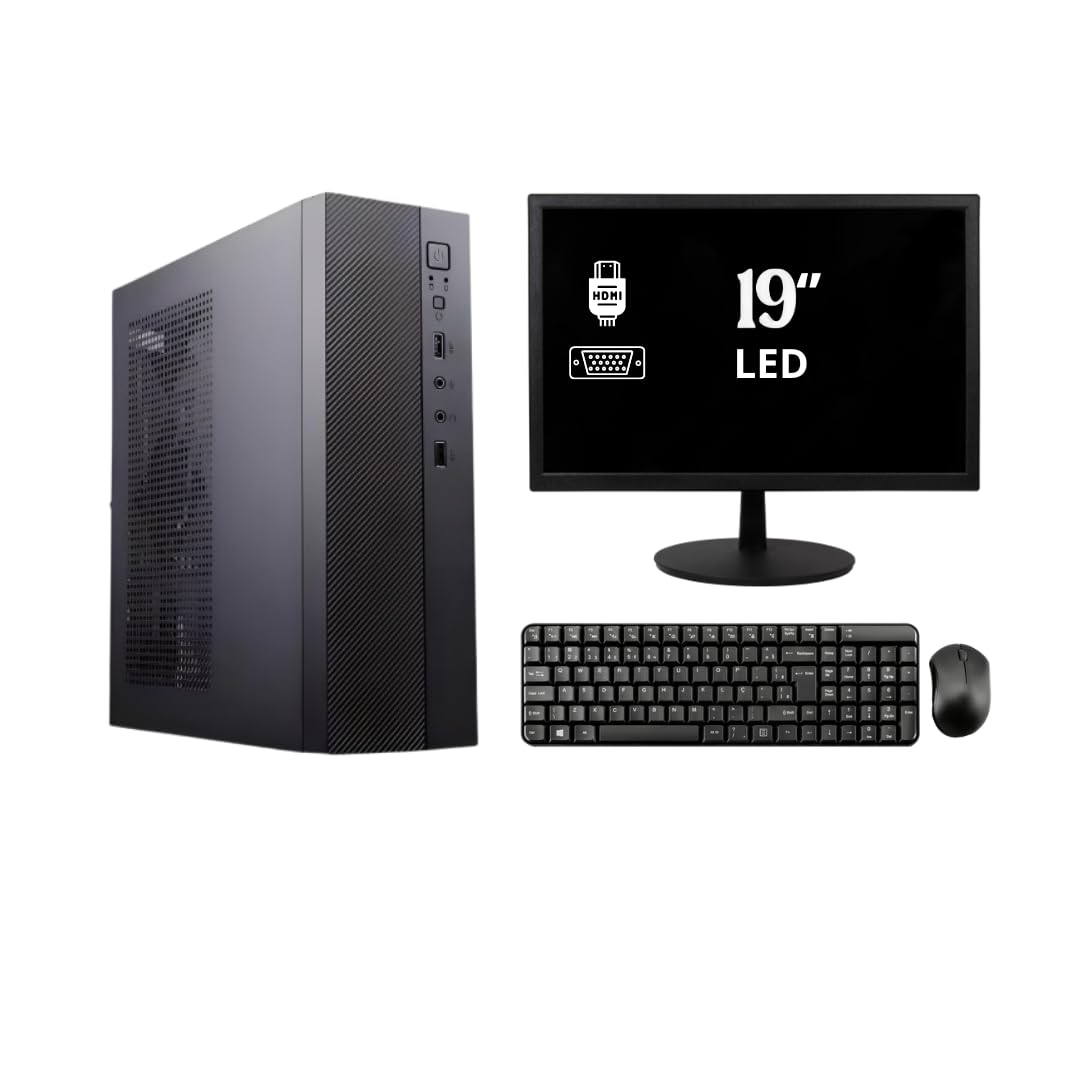 COMPUTADOR COMPLETO MINI PC SLIM INTEL I5-8GB RAM - SSD 240GB - MONITOR ...