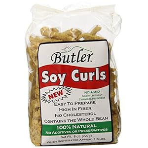 BUTLER FOODS Soy Curls, 8 OZ