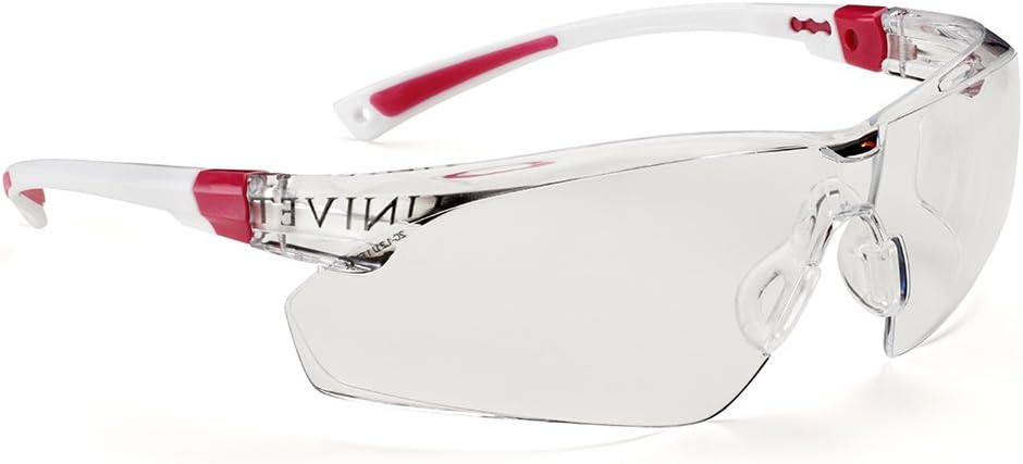 Univet 506 Ladies Safety Glasses Pink Frame Work Specs