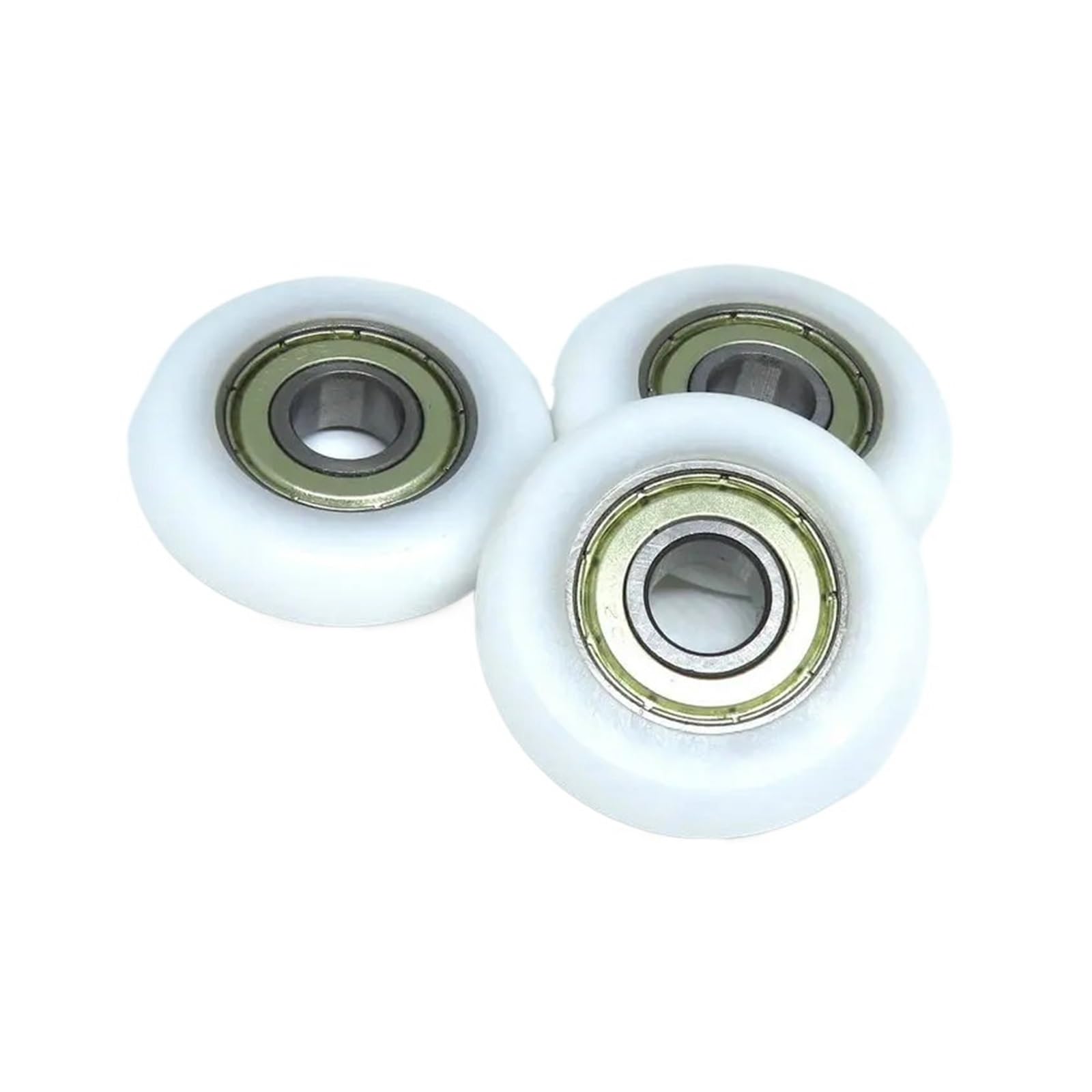 4 sztuki koła wioślarskie o średnicy zewnętrznej 40 mm 10 x 40 x 10 mm BSR600040-10 POM siedzisko do wioślarza z tworzywa sztucznego koło pasowe
