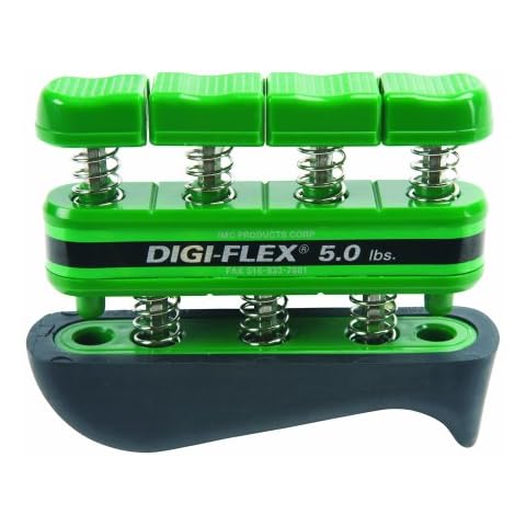 Digi-Flex W51121 Hand and Finger Exercise System, Green, 5 lbs Resistance Cover