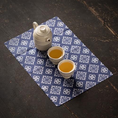 Torchon chinois rétro classique pour retrouver la magie du thé