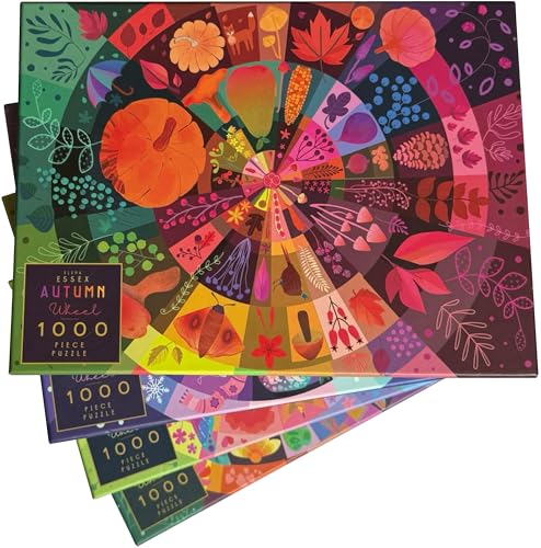 Preisvergleich Produktbild Elena Essex Puzzle 1000 Teile (Seasonal Wheel 4X Puzzle Bundle)
