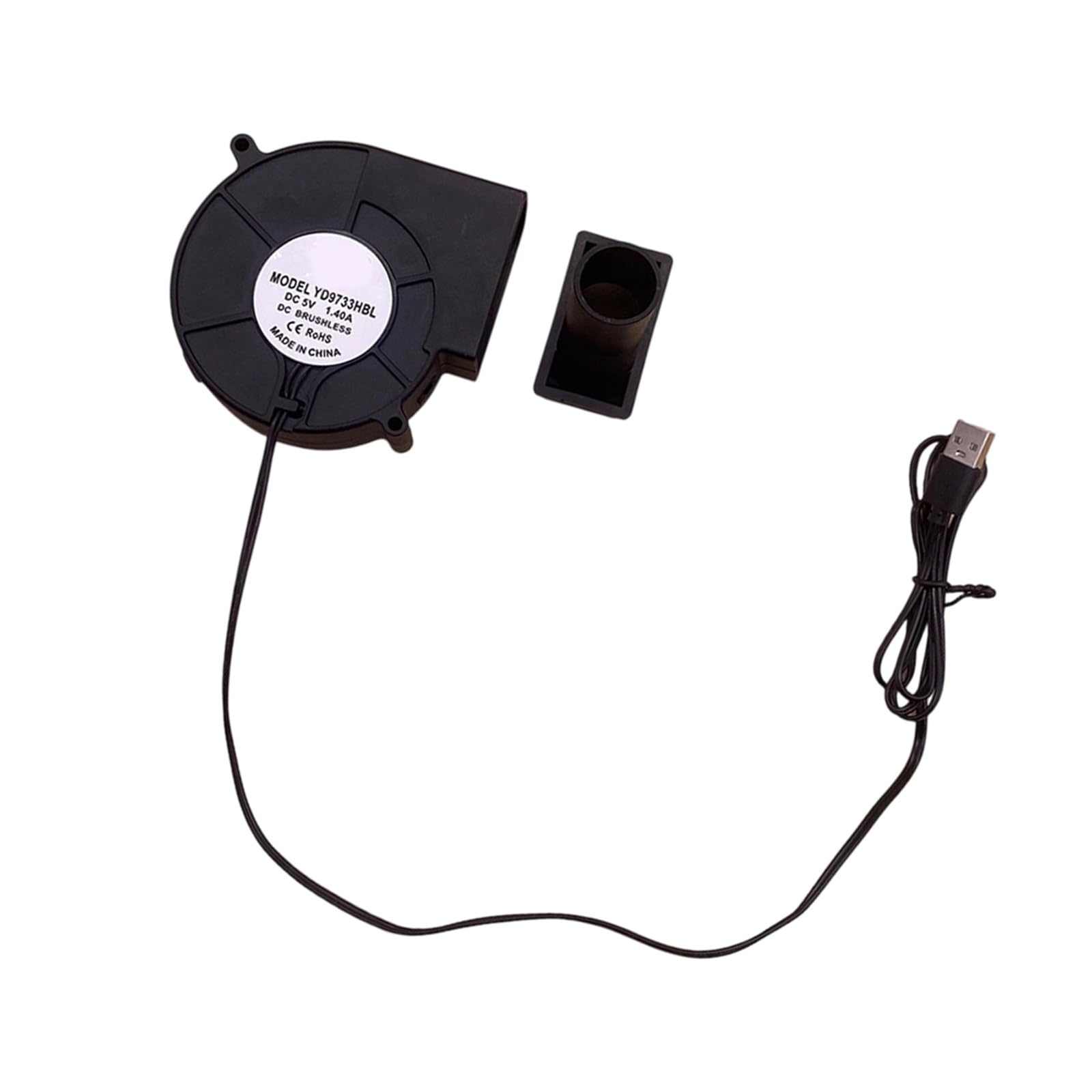 3500RPM Centrifugal Fan Air Blower 5V for Effortless Charcoal Ignitions in Barbecues Wood Stove and Outdoor Use BBQ Blower Fan