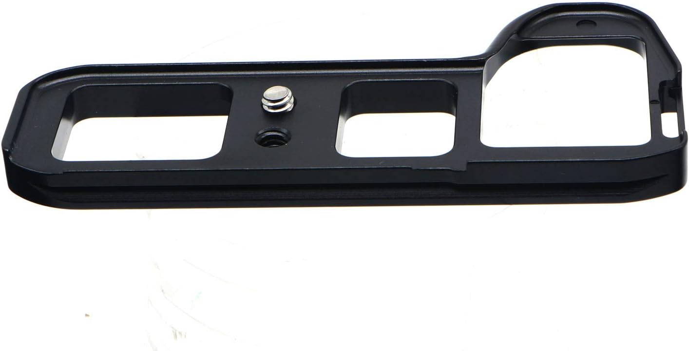 Hand Grip Quick Release Metal Base Plate for Sony A7M2 A7II A7RII A7R2 with 1/4" Screw and Hex Wrench Black