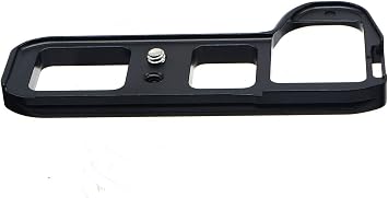 Hand Grip Quick Release Metal Base Plate for Sony A7M2 A7II A7RII A7R2 with 1/4" Screw and Hex Wrench Black