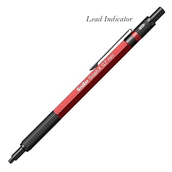 Amazon.co.jp: Scrikss Graph-X シャープペンシル (0.7mm レッド