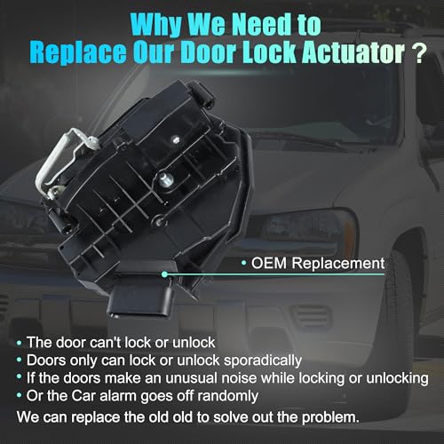 Image of uxcell Front Right Side Power Door Lock Actuator Motor for Ford C-Max 2013-2018 for Ford Escape 2013-2019 No.CP9Z5421812A