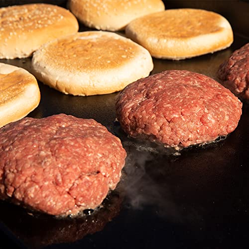 Monument Grills Portable Table Top Griddle Flat Top Propane Gas Grill Griddle 22″ Tabletop 2 Burner Lidless 15,000 Btus 312 Sq. In. For Outdoor Cooking Camping, Black #TOP5