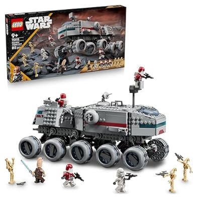 LEGO Star Wars 75413 Juggernaut de la República - Juguete de Construcción con 3 Figuras de Droides y 5 Minifiguras inc. Ki-Adi-Mundi con Espada Láser - Regalo para Niños de 9+ Años de Las Guerras Clon | Ya disponible en tu tienda friki favorita! En mundofriki.es!