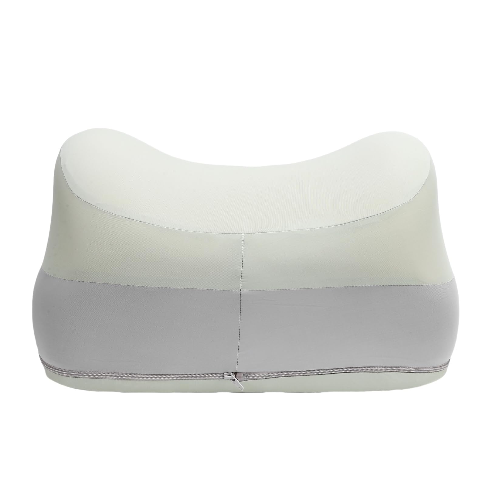 Almohada para Glúteos, Cojín Ergonómico de Algodón con Memoria para Descansar y Elevar Las Piernas (Verde)