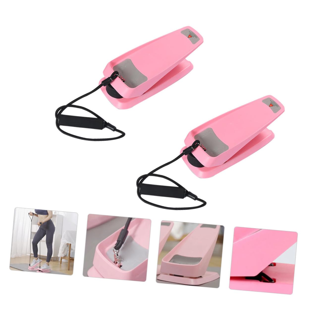 Mikikit Placa de Cordones Paso Paso Mini Step para Entrenamiento de Fitness Casa Equipo de Movimiento para Fitness para Ejercicios de Cardio