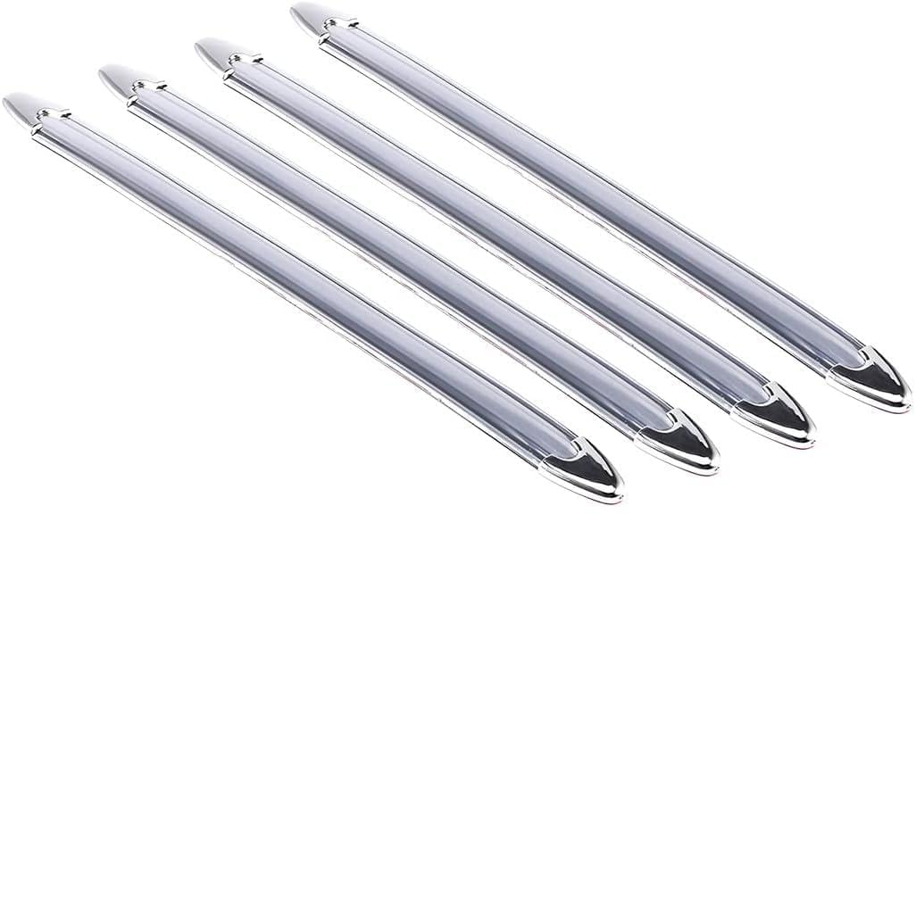DATONGERGANG Car Bumper Protectors for Nissan Juke F15 F16 2011-2020, 4Pcs Chrome Body Side Guards Door Edge Scuff Plate Trim Anti-Collision Strip Scratch Guard Sticker