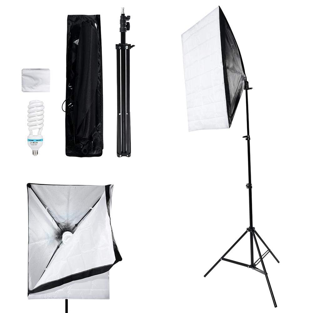 System oświetleniowy, sprzęt fotograficzny Zestaw oświetleniowy Softbox Praktyczny do nagrywania wideo do filmowania podcastów
