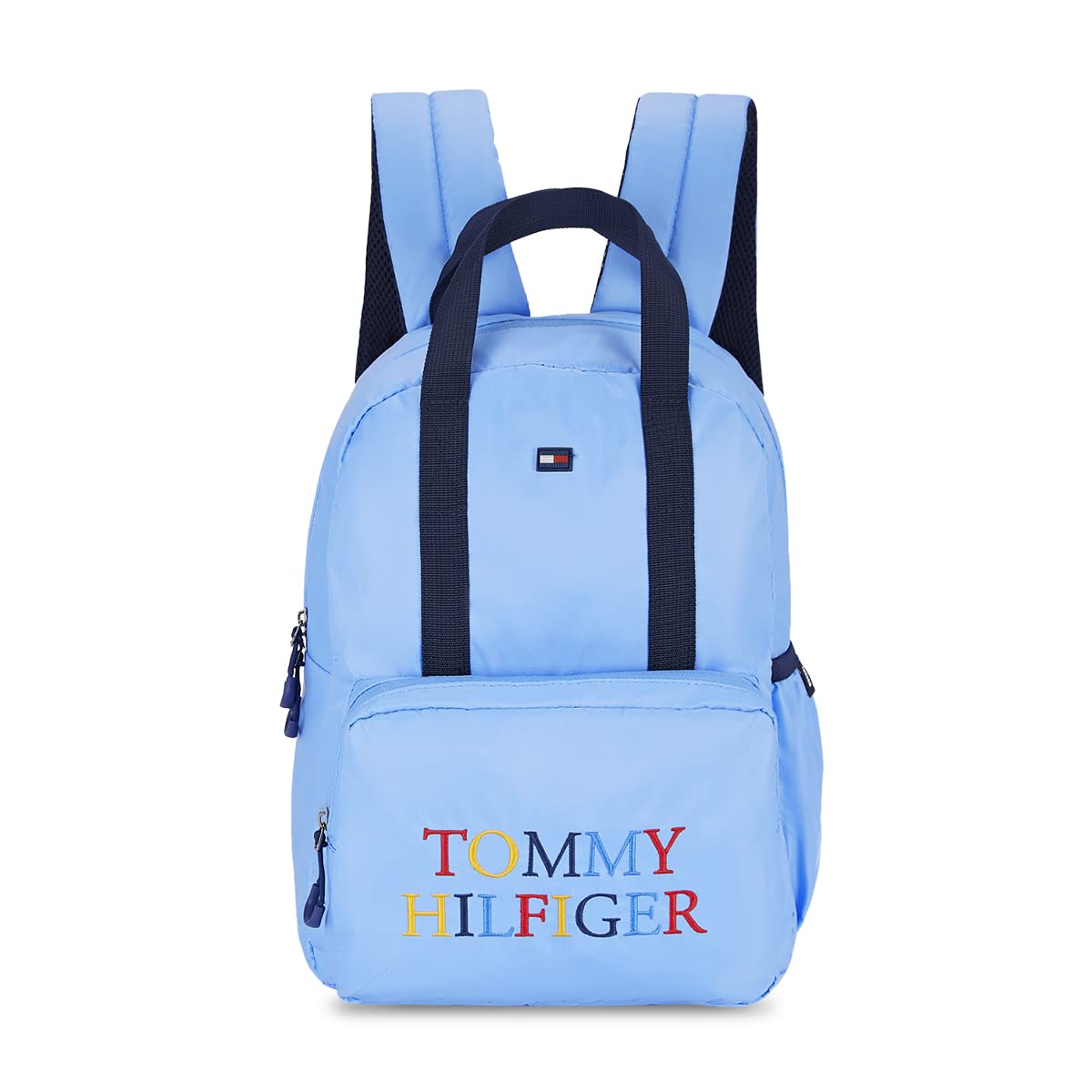 Tommy Hilfiger Unisex Keon Casual Polyester Backpack - Lt. Blue, Water Resistance College School Travel Bag (B0C3XLP2DW) Amazon Price History, Amazon Price Tracker