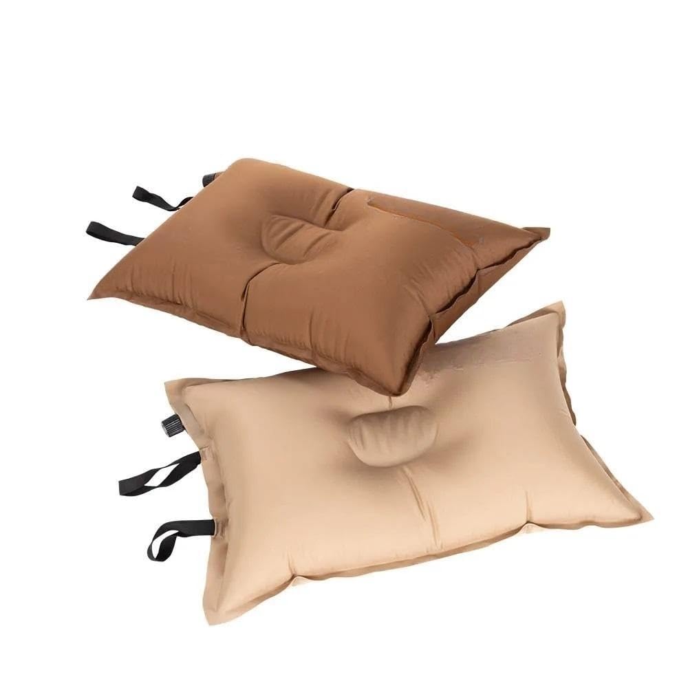 Oreiller de camping gonflable ultraléger for adulte, oreiller gonflable de, oreiller gonflable compact for dormir, coussin d'oreiller de de camping gonflable doux, coussin d'oreiller compressible ultr
