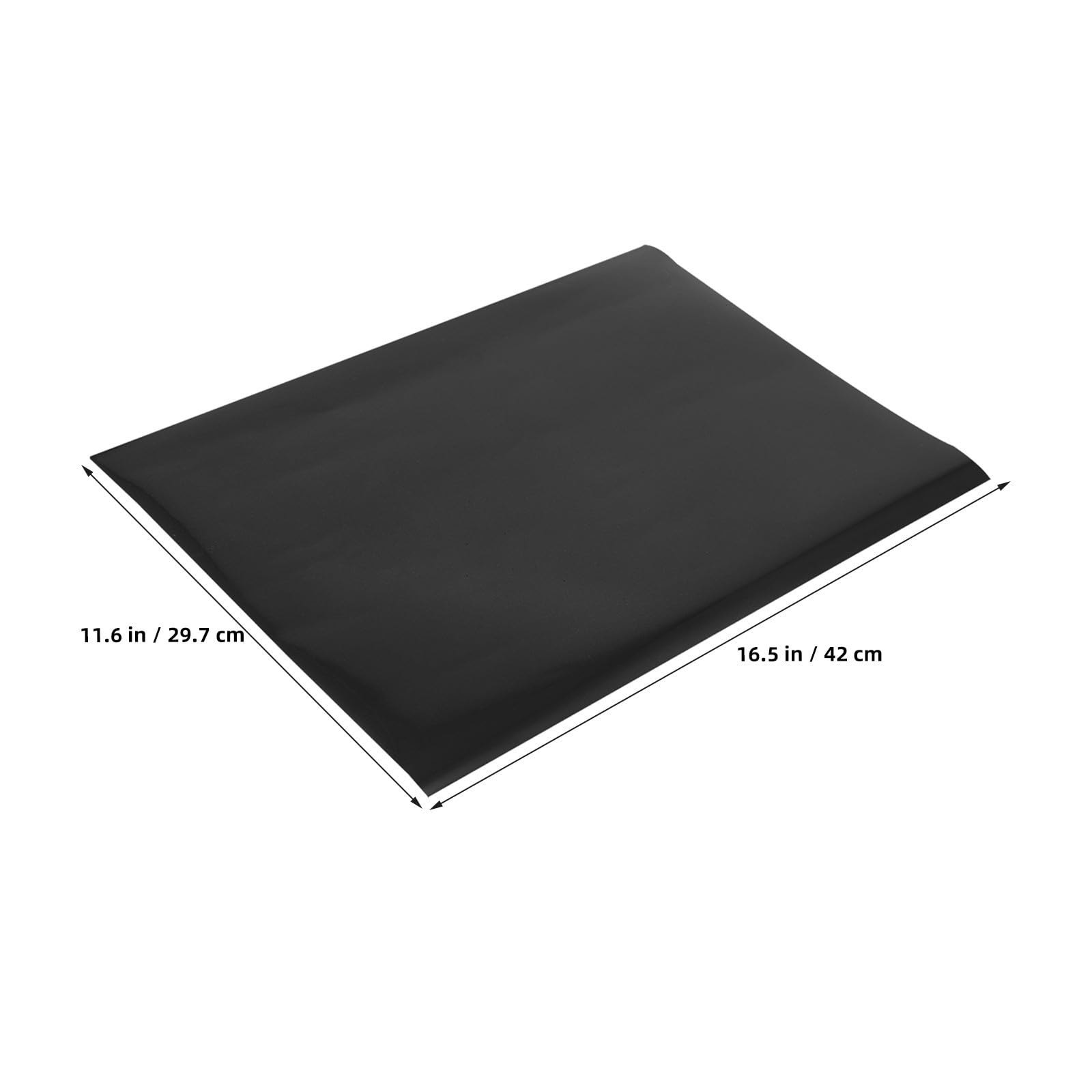 DOITOOL 10 Pezzi Lavagna 12x16 Pollici Magnetica Nera per Frigorifero