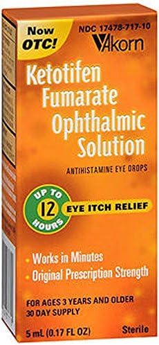 KETOTIFEN FUMRT 0.025 Percent Solution 5 ML - Buy Packs and SAVE (Pack of 3)