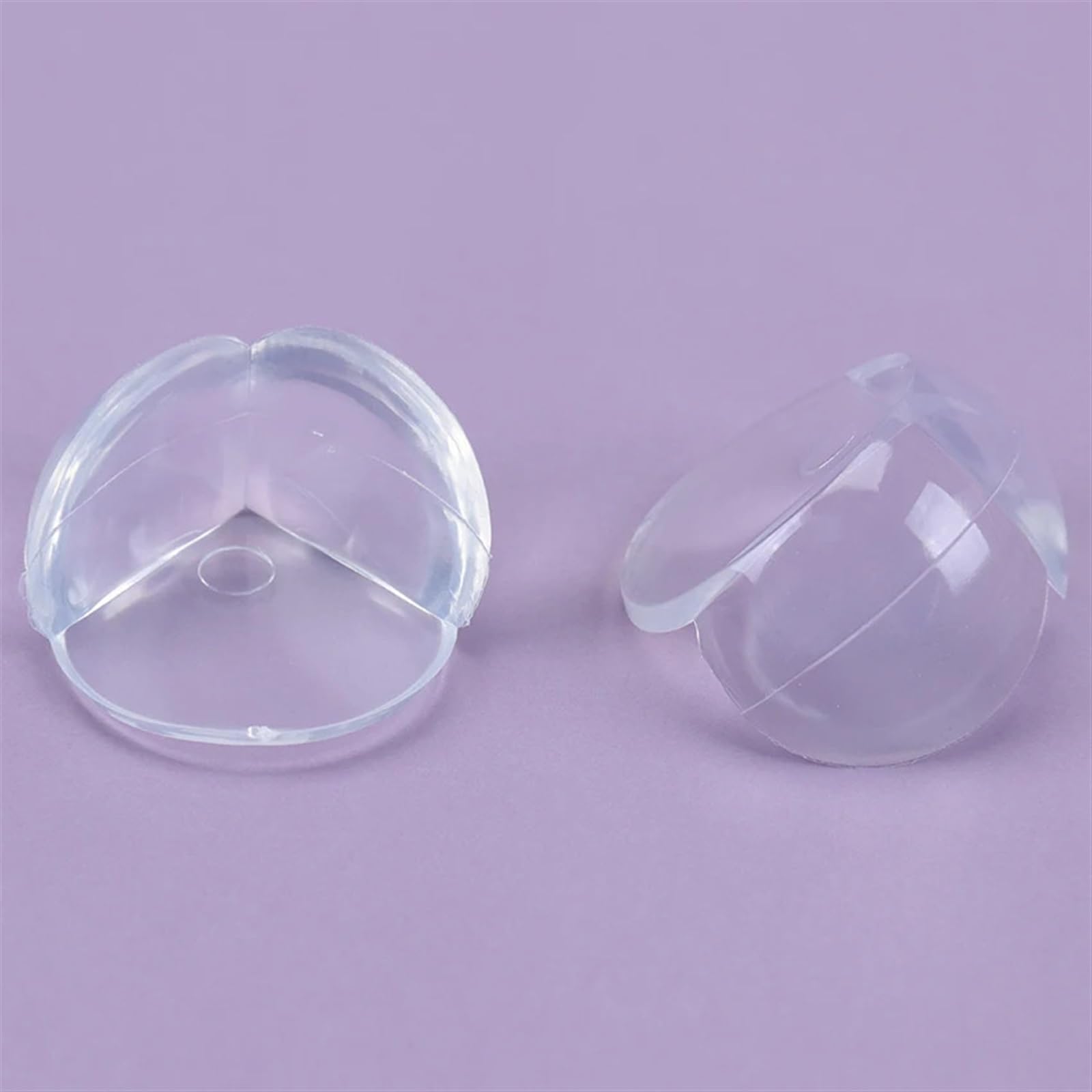 Protectores de Esquinas para mesas, Seguridad Infantil, 10 Unidades, Funda Protectora de Silicona Transparente esférica anticolisión.