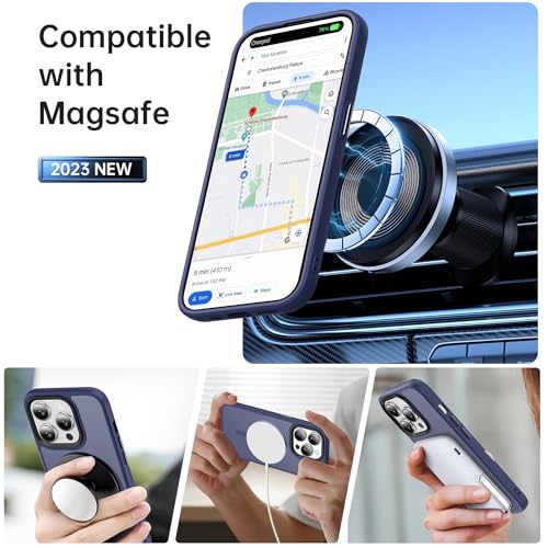 Coque iPhone 12 magnétique mate anti-traces pour éviter les chutes accidentelles - 2