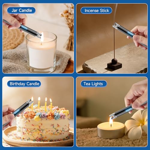 Encendedores eléctricos recargables TOPKAY pack 2 miniatura 6