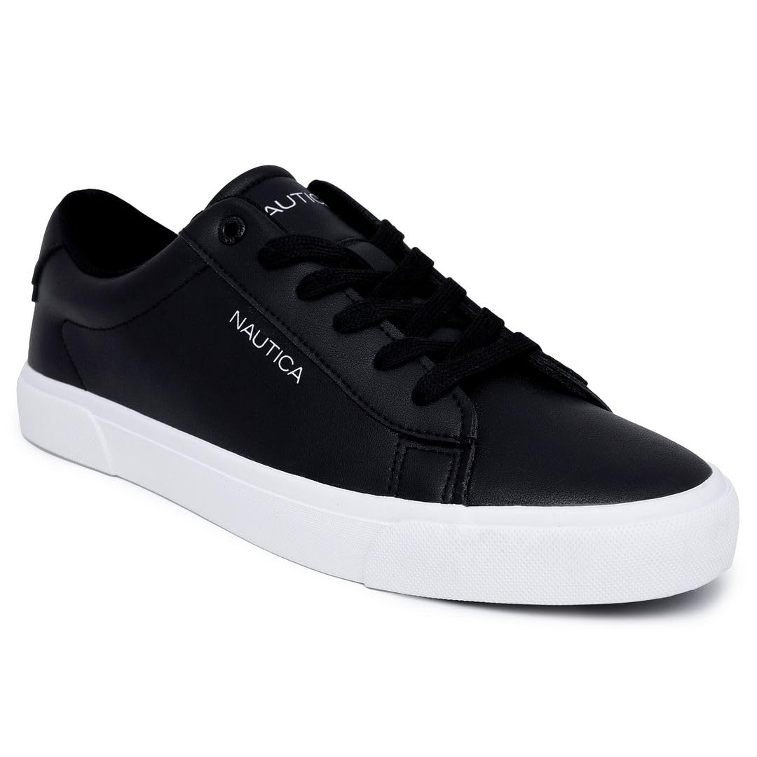 Nautica Men's Casual Shoe, Classic Lace-Up Low Top Loafer, Fashion Sneaker - in Medium & Wide Width Sizes