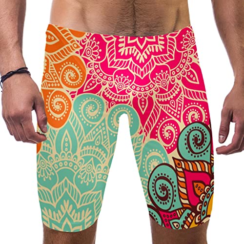 Traje de baño para hombre que evita rozaduras en natación de resistencia Boho