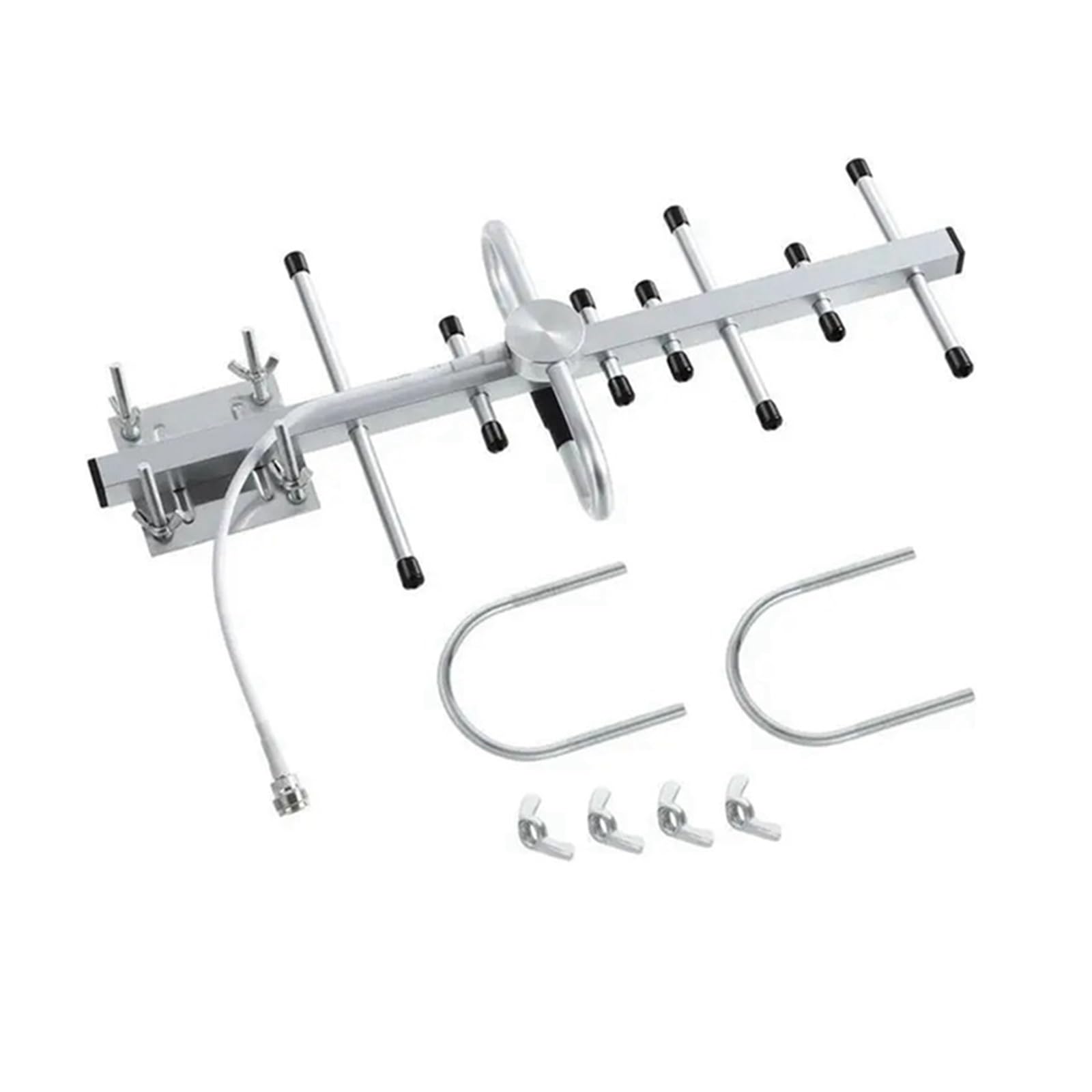 Antenna TV Digitale HDTV 4K Amplificata Esterna Amplificatore Di Segnale Portata 300 Miglia Installazione Facile E Chiara Copertura più ampia